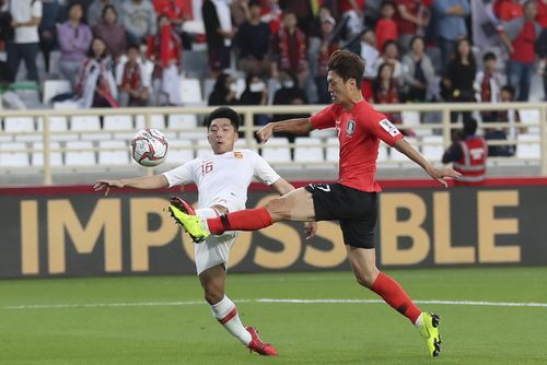 亚洲杯中国对韩国足球